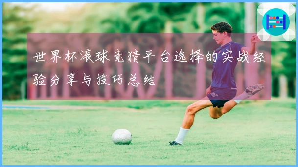 世界杯滚球竞猜平台选择的实战经验分享与技巧总结