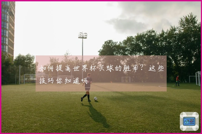 如何提高世界杯买球的胜率？这些技巧你知道吗